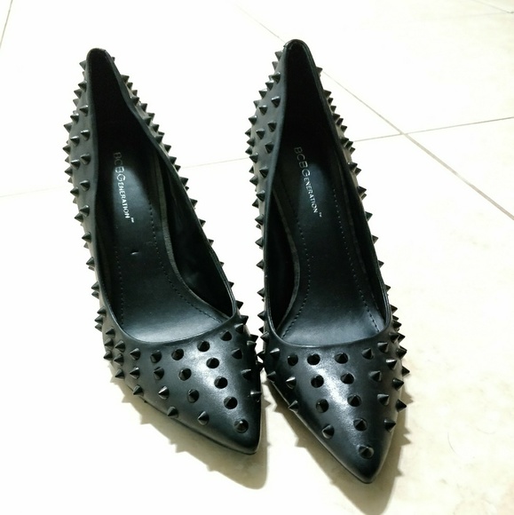 BCBG Spiked Pumps - Picture 2 of 4